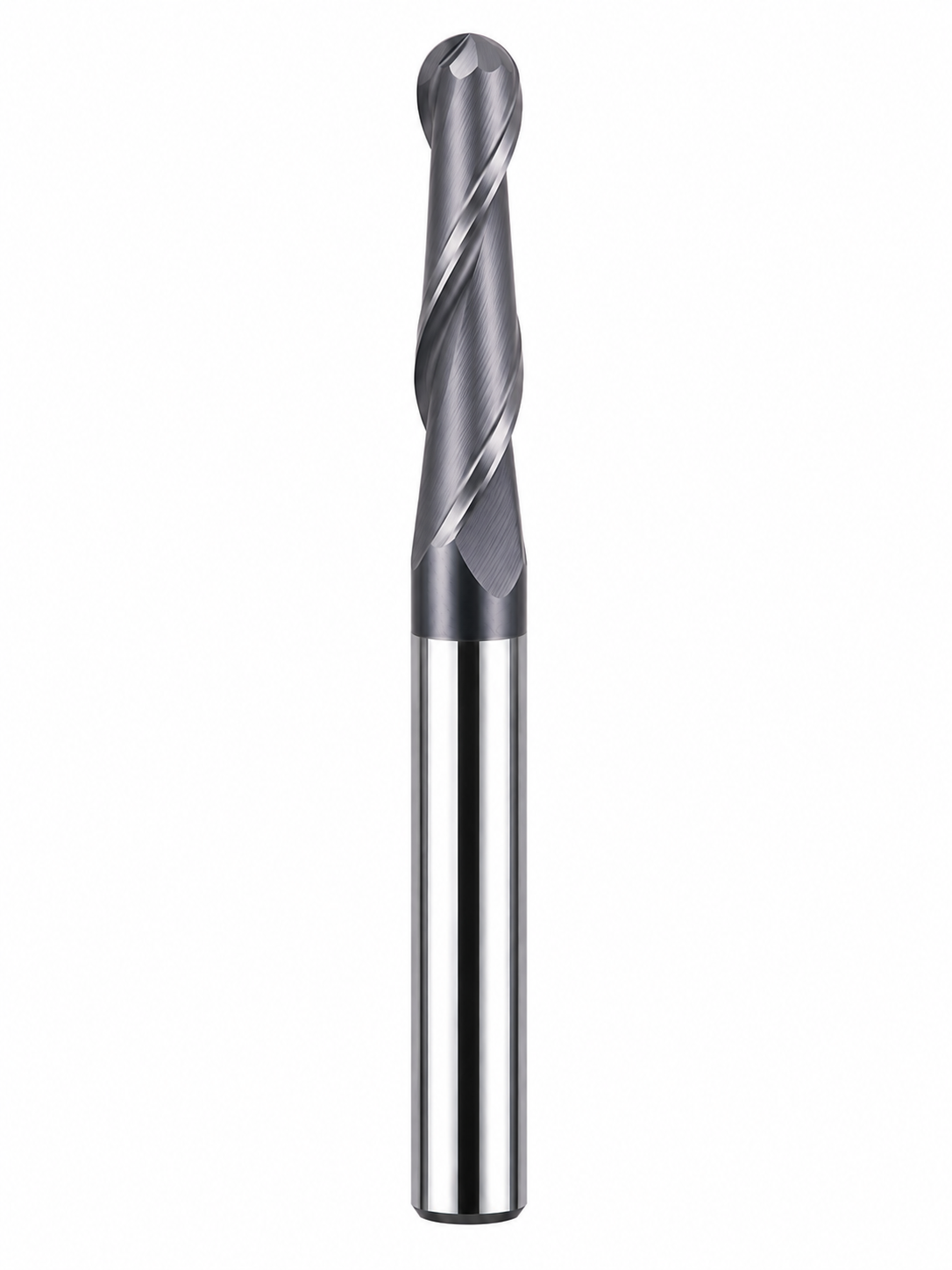 HRC55 Metal duro 2 cortes Ball Nose