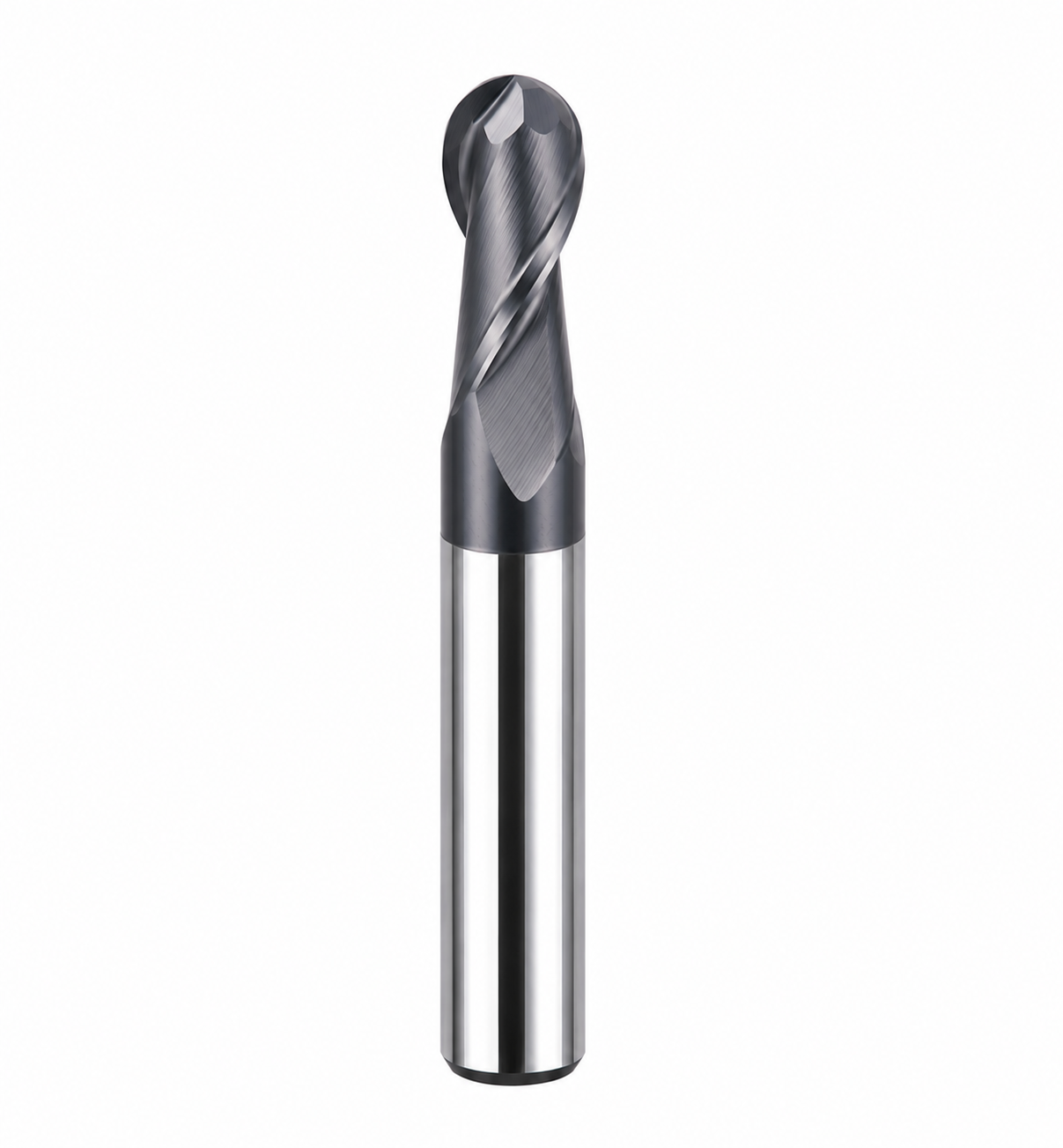 HRC45 Metal duro 2 cortes Ball Nose standard