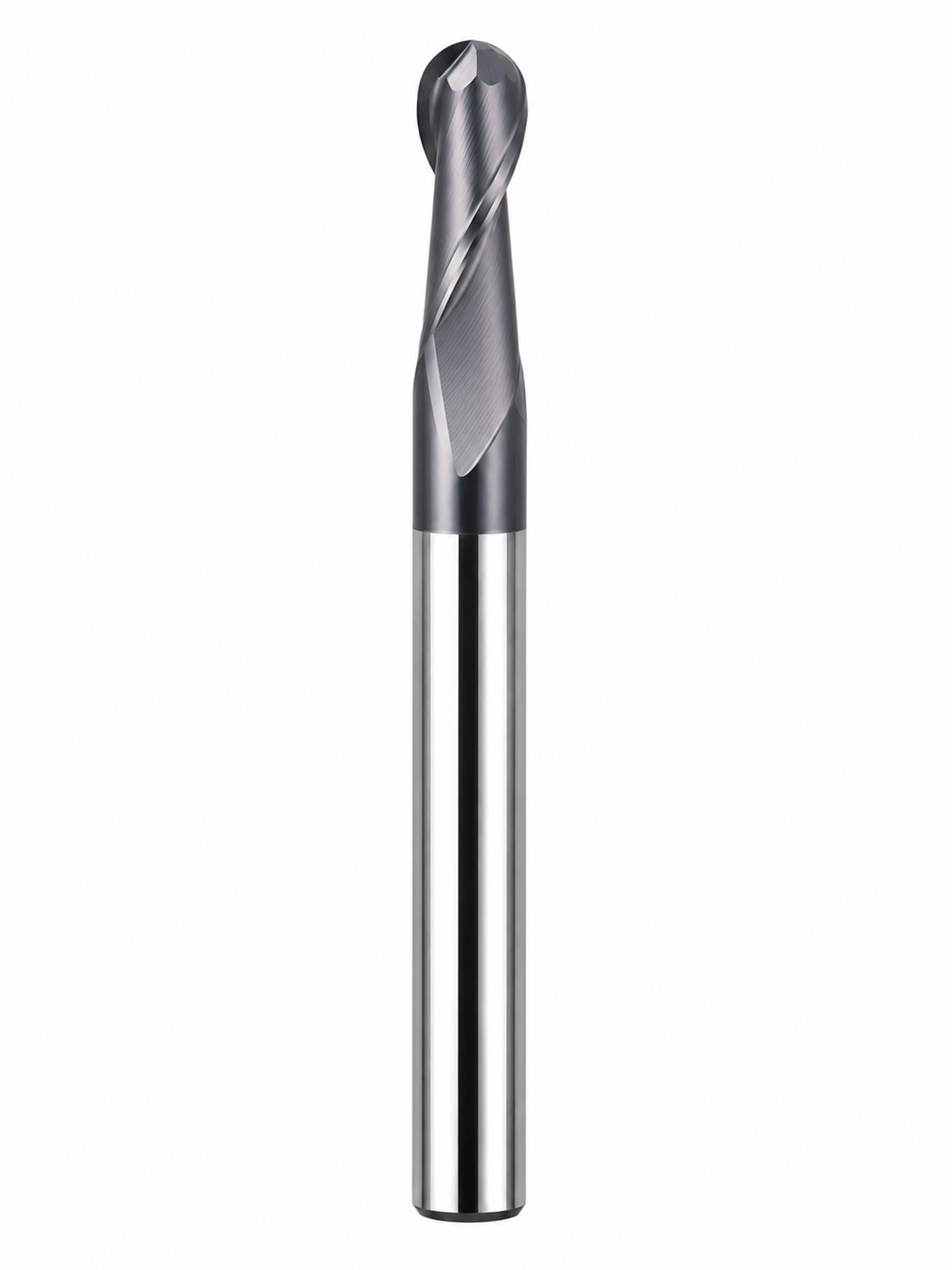 HRC45 Metal duro 2 cortes Ball Nose