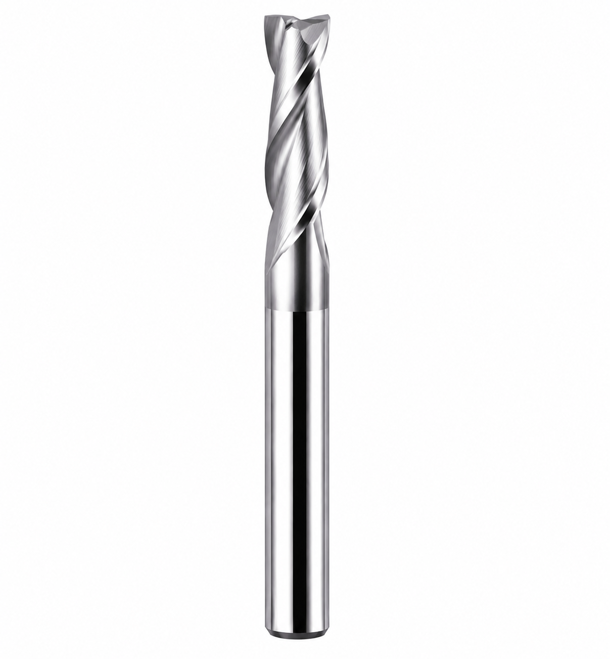 HRC55 Metal duro 2 cortes Topo reto
