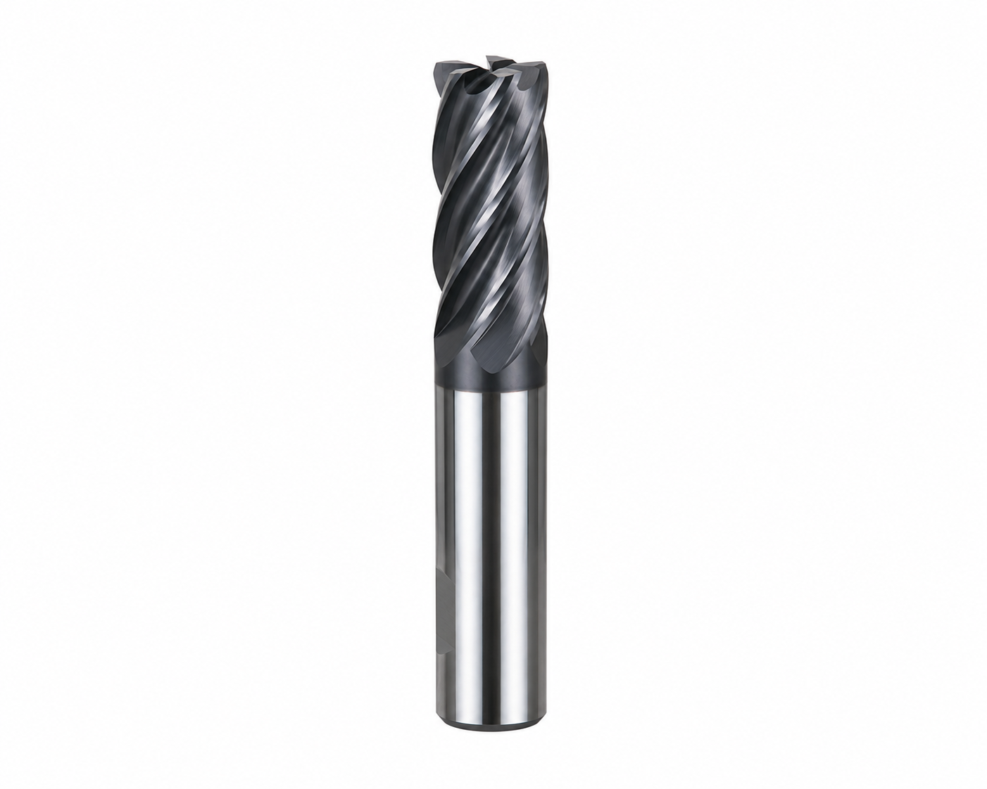 HRC65 Metal duro 4 cortes Topo reto standard