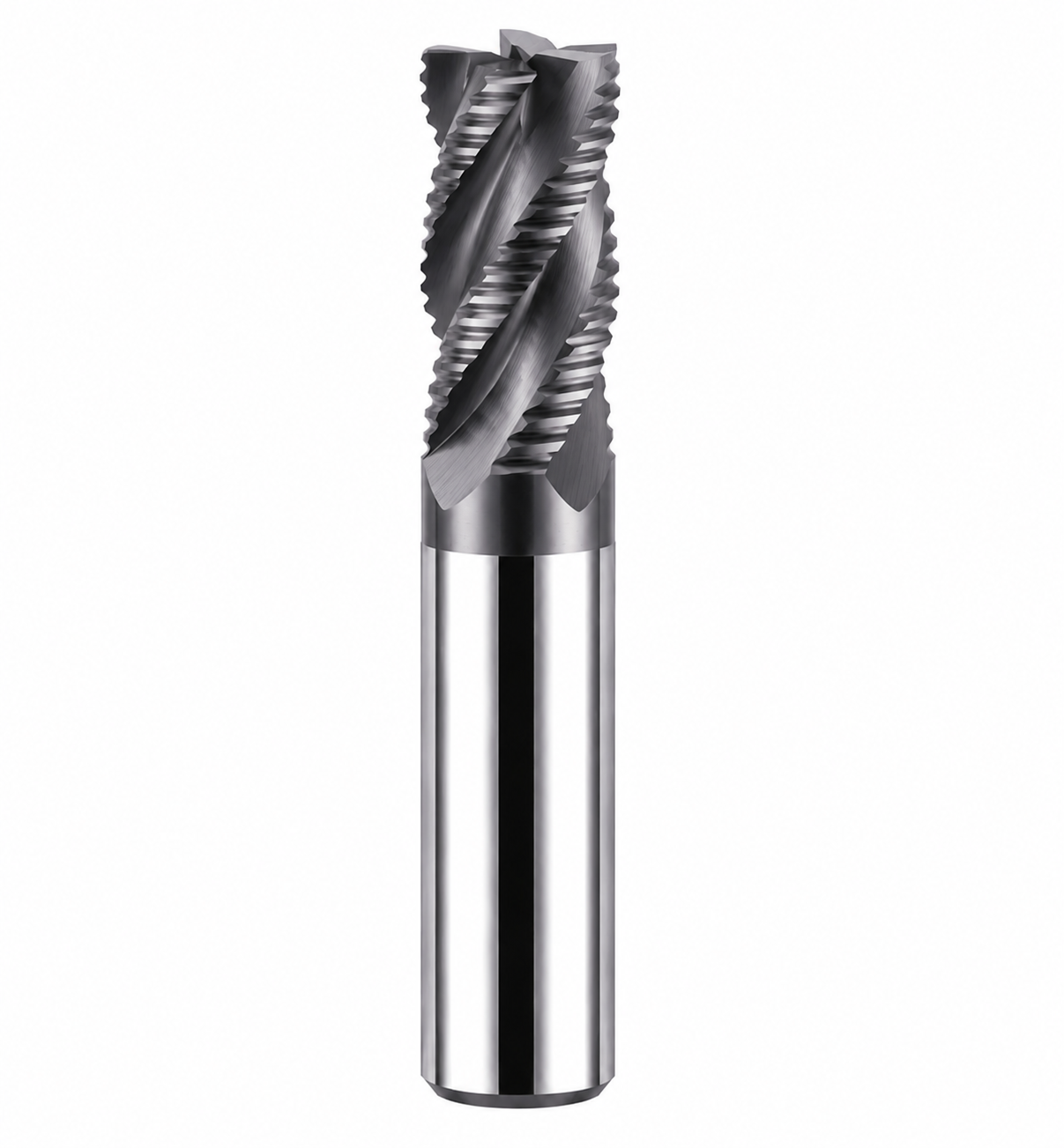 HRC55 Metal duro 4 cortes Roughing