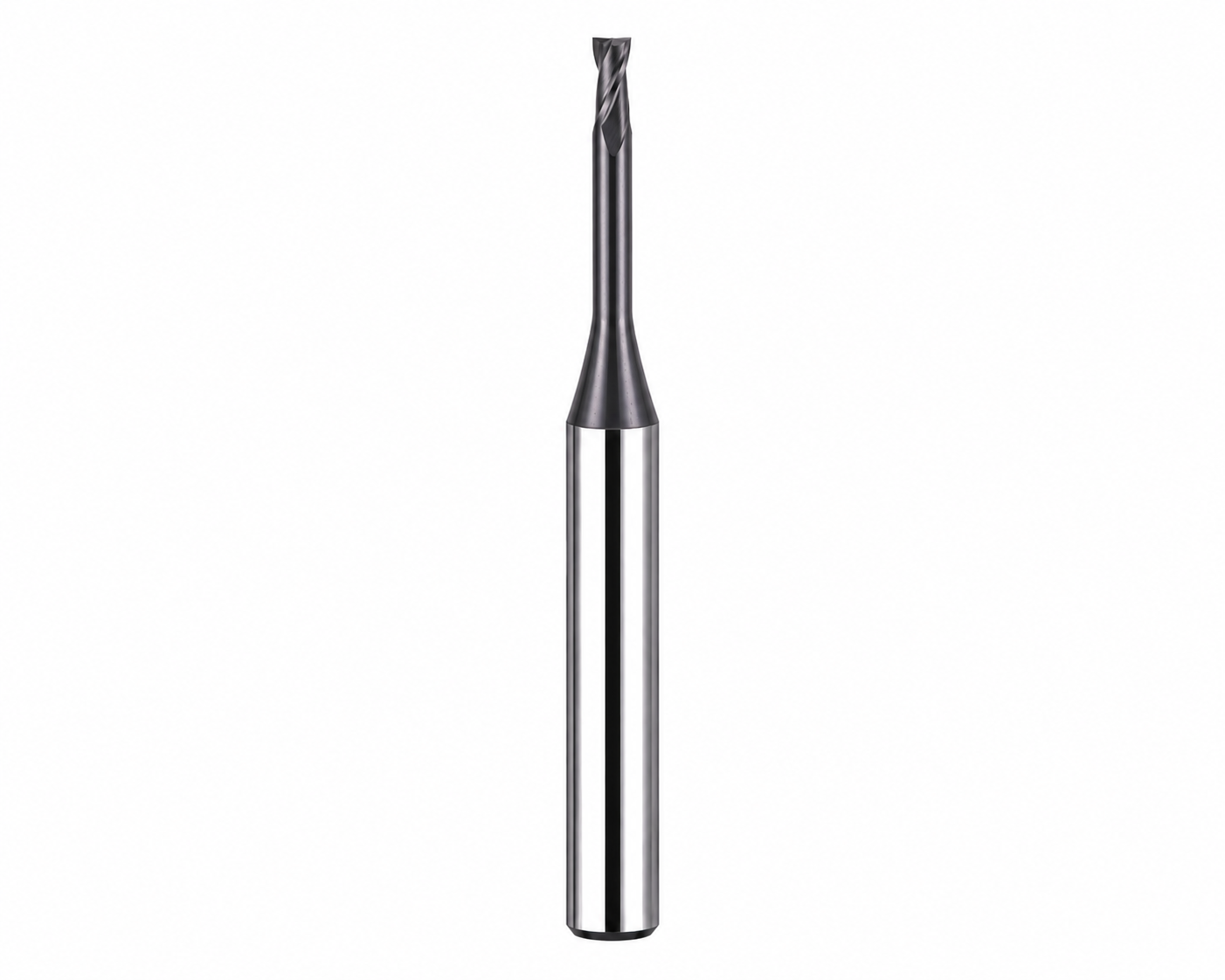 HRC55 Metal duro 2 cortes Long Neck / corte curto Topo reto