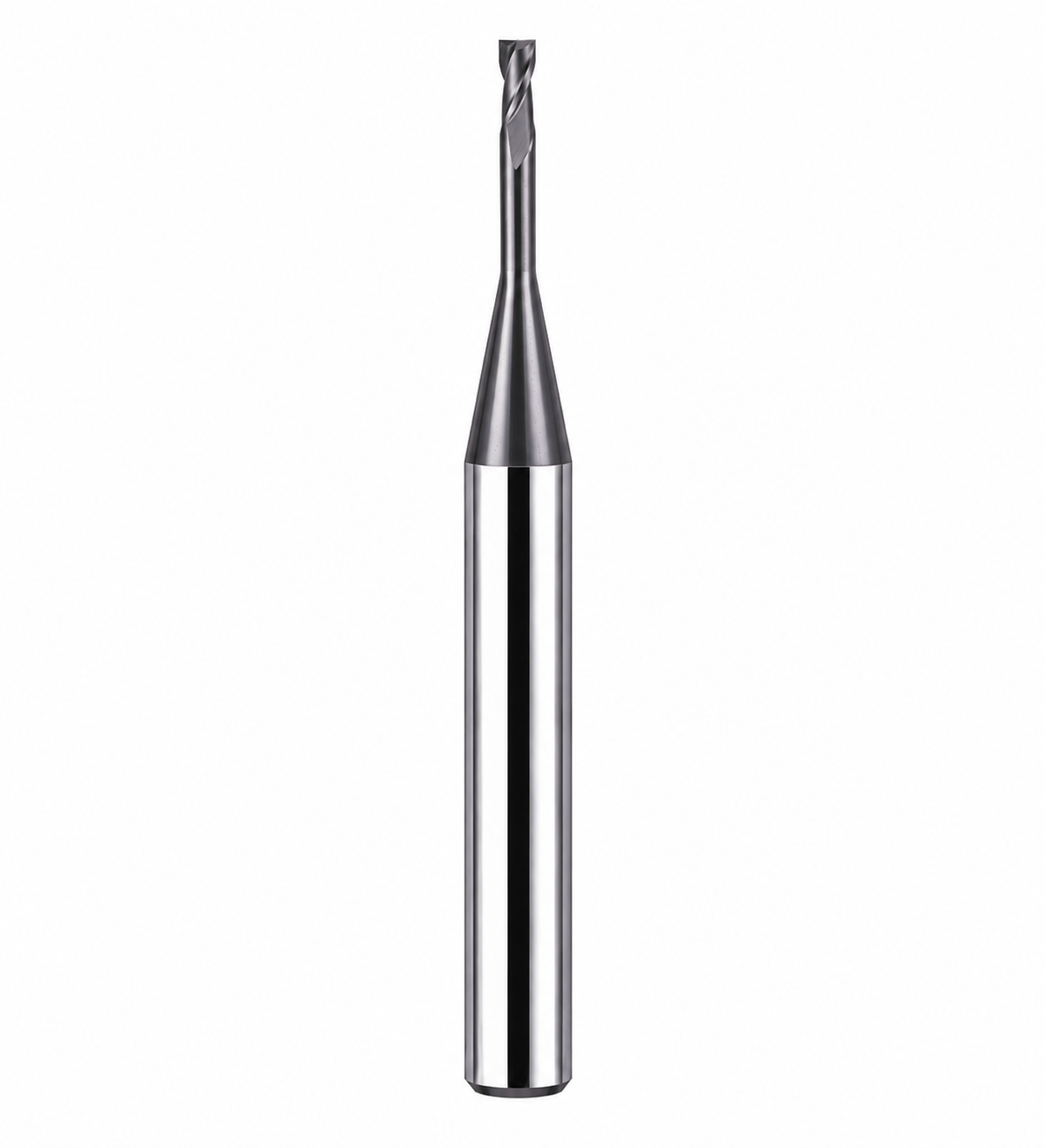 HRC65 Metal duro 2 cortes Long Neck / corte curto Topo reto