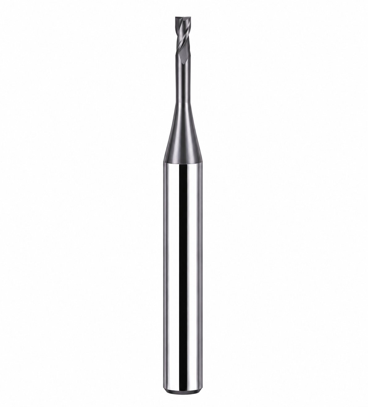 HRC65 Metal duro 2 cortes Long Neck / corte curto Topo reto