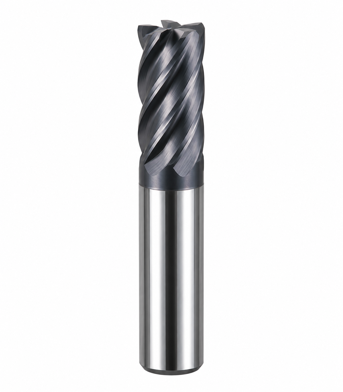 HRC55 Metal duro 4 cortes Topo reto standard