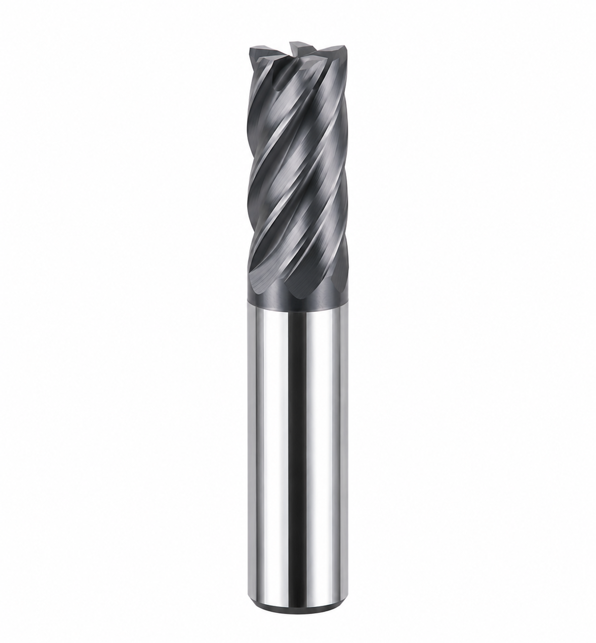 HRC45 Metal duro 4 cortes Topo reto standard