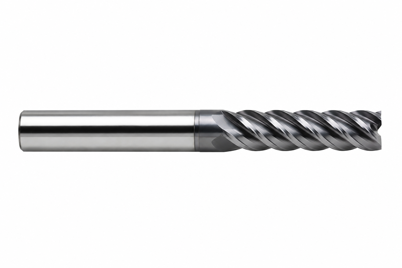 HRC45 Metal duro 4 cortes Topo reto