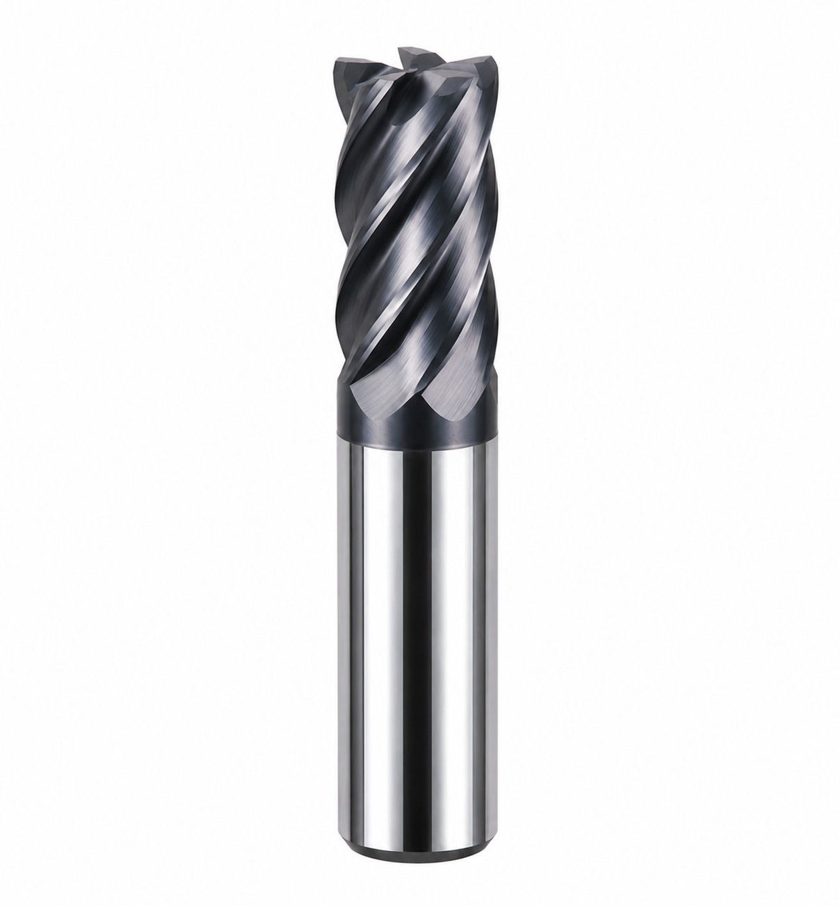 HRC60 Metal duro 4 cortes Topo reto standard