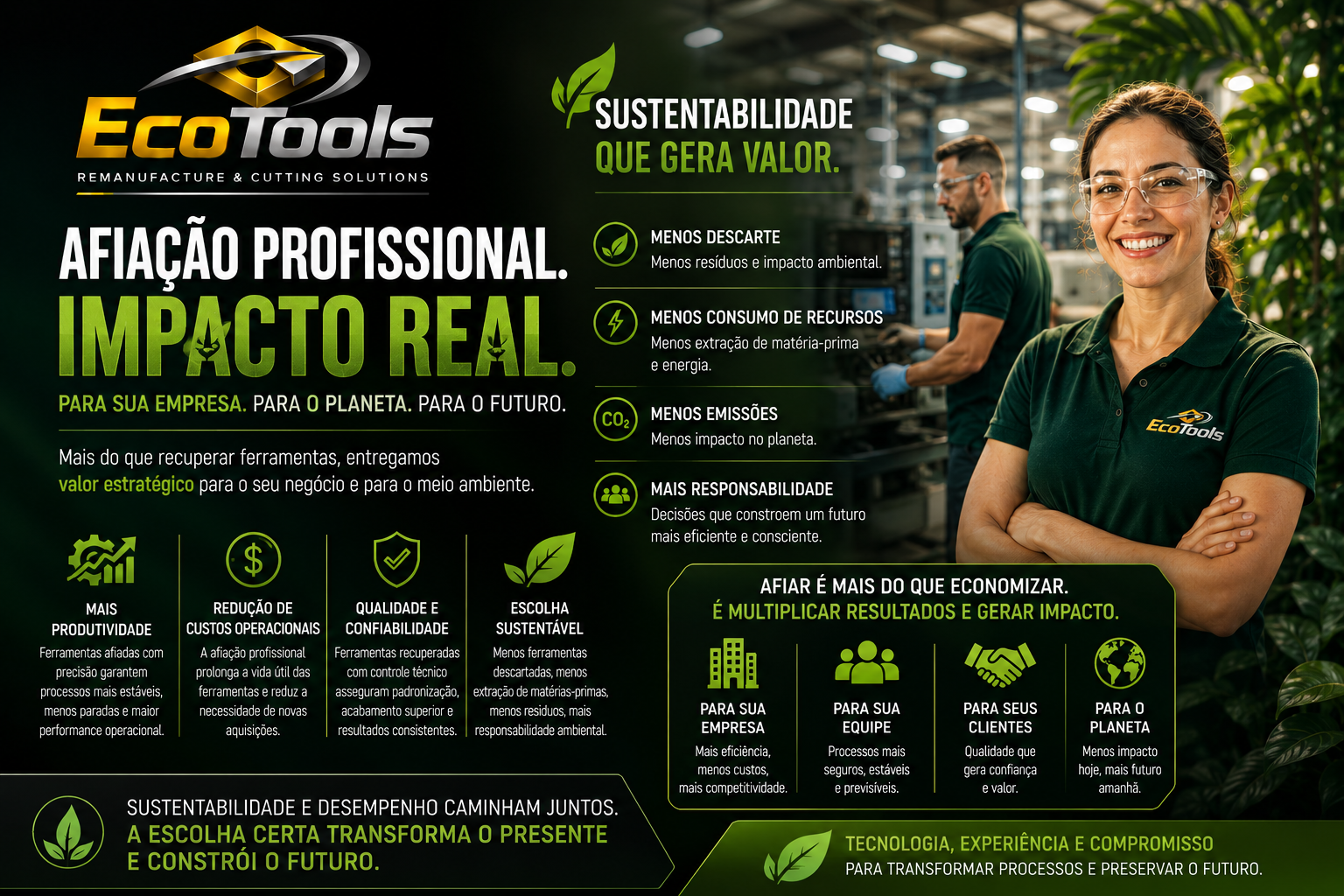 EcoTools - Afiação que transforma desempenho