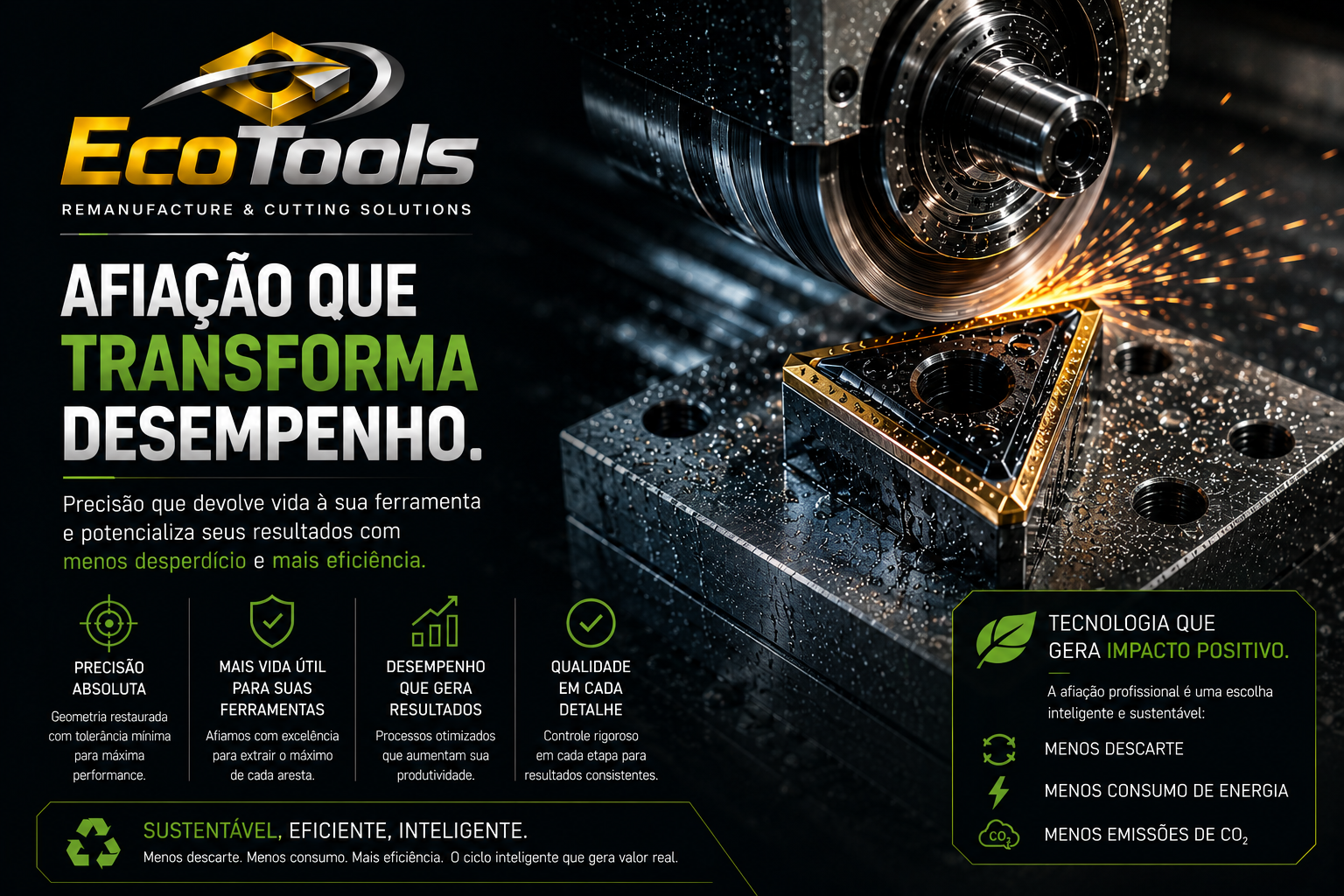 EcoTools - Brocas que perfuram limites